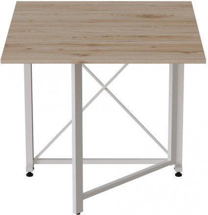 Стіл-книга трансформер Оріон 1 Ferrum-decor 750x810x730 Білий метал ДСП Дуб Сан-Марино 16 мм (FRD-104605) Стіл-книга трансформер Оріон 1 Ferrum-decor 750x810x730 Білий метал ДСП Дуб Сан-Марино 16 мм (FRD-104605)