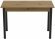 Стіл кухонний Ferrum-decor Беніта 75x120x80 Чорний ДСП Дуб Артизан 16мм (FRD-105703)