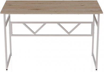 Комп'ютерний стіл Ferrum-decor Раян 75x100x70 білий ДСП Дуб Сан-Марино 16мм (FRD-101154) Комп'ютерний стіл Ferrum-decor Раян 75x100x70 білий ДСП Дуб Сан-Марино 16мм (FRD-101154)