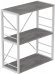 Етажерка 3/60 Ferrum-decor Серії Конект 73x60x28 сірий ДСП Бетон 16мм (FRD-105546)