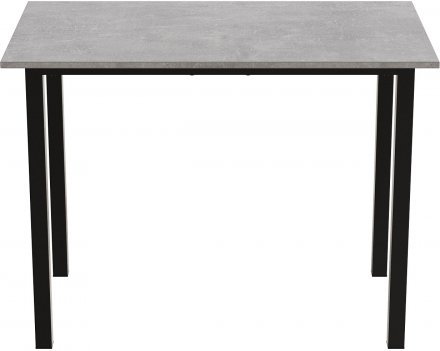Стіл універсальний Knap Ferrum-decor 750x1000x600 Чорний метал ДСП Бетон 16 мм (FRD-106344)