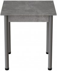 Стіл кухонний Ferrum-decor Агата 75x90x90 Сірий ДСП Бетон 16мм (FRD-105562)