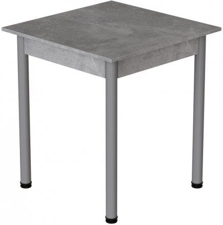 Стіл кухонний Ferrum-decor Агата 75x90x90 Сірий ДСП Бетон 16мм (FRD-105562) Стіл кухонний Ferrum-decor Агата 75x90x90 Сірий ДСП Бетон 16мм (FRD-105562)