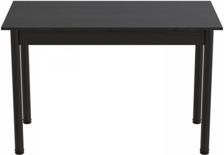 Стіл кухонний Ferrum-decor Беніта 75x120x80 Чорний ДСП Сосна Кембра 16мм (FRD-105704) Стіл кухонний Ferrum-decor Беніта 75x120x80 Чорний ДСП Сосна Кембра 16мм (FRD-105704)
