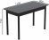 Стіл кухонний Ferrum-decor Беніта 75x120x80 Чорний ДСП Сосна Кембра 16мм (FRD-105704)