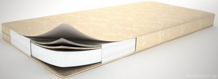 Матрас подростковый Lux baby Junior Лен 70х160х10 см 11001160