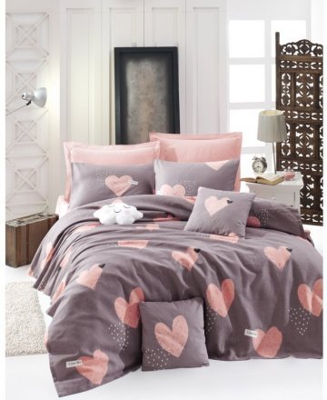 Покривало піке Home Perfect Hearts 160х235 см svt-2000022271394 Покривало піке Home Perfect Hearts 160х235 см svt-2000022271394