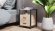 Тумба універсальна Ferrum-decor Вів'єн 2/2 50x41x40 чорний ДСП Дуб Сан-Марино 16мм (FRD-104157)