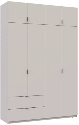 Шафа для одягу Doros Лукас Кашемір 160х50х240 (DRS-011622) Шафа для одягу Doros Лукас Кашемір 160х50х240 (DRS-011622)