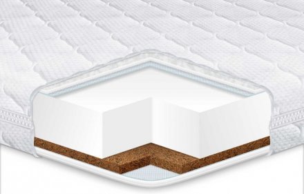 Матрац дитячий Kiddy Cocos 80х180х9 см Матрац дитячий Kiddy Cocos 80х180х9 см