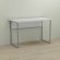 Письмовий стіл Ferrum-decor Коді 76x100x60 сірий ДСП Біле 32мм (FRD-101656)