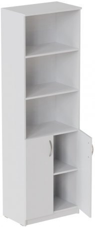 Шафа Анжело Ferrum-decor на 5 полиць з 2 дверима 1900x600x380 ДСП Біле 16 мм (FRD-104995) Шафа Анжело Ferrum-decor на 5 полиць з 2 дверима 1900x600x380 ДСП Біле 16 мм (FRD-104995)