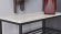 Полиця для взуття Слайм 3 Ferrum-decor 635x630x260 Чорний метал ДСП Бетон 16 мм (FRD-106838)