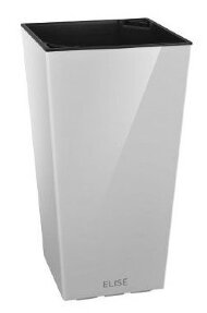 Вазон Elise 30 см білий глянцевий 4111385010