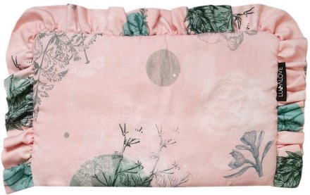 Подушка з рюшами бамбукова 20х30 см Rose Garden lullalove-8917 Подушка з рюшами бамбукова 20х30 см Rose Garden lullalove-8917