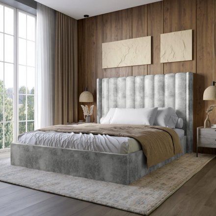 Двоспальне ліжко з підйомним механізмом LION Ніно 180x200 см SILK 101 Бежевий (LION-045021) Двоспальне ліжко з підйомним механізмом LION Ніно 180x200 см SILK 101 Бежевий (LION-045021)