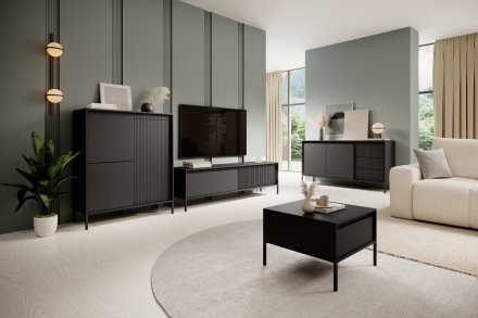 Стіл журнальний Perfect Home Сенсо / Senso 68 Чорний (PFH-091139) Стіл журнальний Perfect Home Сенсо / Senso 68 Чорний (PFH-091139)