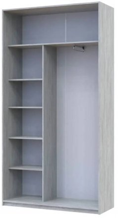 Шафа-купе Doros Сити Лайт Сосна Натті 2 Дзеркала 120х45х225 (DRS-011957) Шафа-купе Doros Сити Лайт Сосна Натті 2 Дзеркала 120х45х225 (DRS-011957)