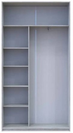 Шафа-купе Doros Сити Лайт Сосна Натті 2 Дзеркала 120х45х225 (DRS-011957) Шафа-купе Doros Сити Лайт Сосна Натті 2 Дзеркала 120х45х225 (DRS-011957)