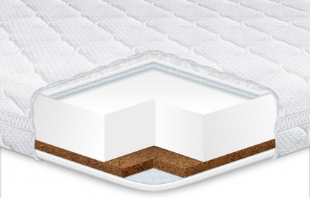 Матрац дитячий Kiddy Cocos 70х150х9 см Матрац дитячий Kiddy Cocos 70х150х9 см