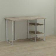 Письмовий стіл Ferrum-decor Кевін 76x120x70 білий ДСП Дуб Сонома 32мм (FRD-101283) Письмовий стіл Ferrum-decor Кевін 76x120x70 білий ДСП Дуб Сонома 32мм (FRD-101283)