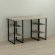 Письмовий стіл Ferrum-decor Карен 76x120x60 чорний ДСП Дуб Сонома 32мм (FRD-102046)