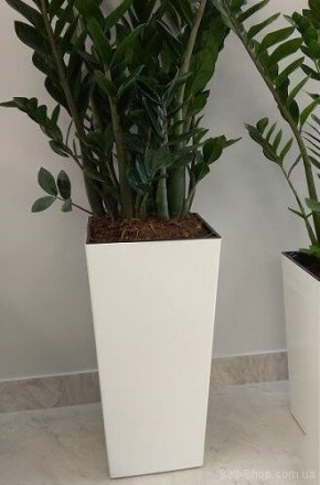 Вазон Elise 30 см білий матовий 4111386010 Вазон Elise 30 см білий матовий 4111386010