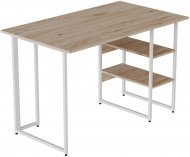 Комп'ютерний стіл Ferrum-decor Кевін 75x120x70 білий ДСП Дуб Сан-Марино 32мм (FRD-101285) Комп'ютерний стіл Ferrum-decor Кевін 75x120x70 білий ДСП Дуб Сан-Марино 32мм (FRD-101285)