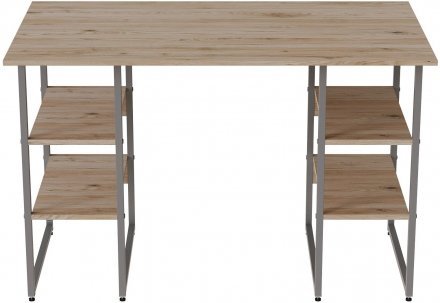 Комп'ютерний стіл Ferrum-decor Карен 75x140x70 сірий ДСП Дуб Сан-Марино 32мм (FRD-102456) Комп'ютерний стіл Ferrum-decor Карен 75x140x70 сірий ДСП Дуб Сан-Марино 32мм (FRD-102456)