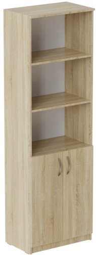 Шафа Анжело Ferrum-decor на 5 полиць з 2 дверима 1900x600x380 ДСП Дуб Сонома 16 мм (FRD-104998) Шафа Анжело Ferrum-decor на 5 полиць з 2 дверима 1900x600x380 ДСП Дуб Сонома 16 мм (FRD-104998)