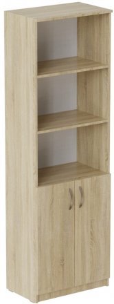 Шафа Анжело Ferrum-decor на 5 полиць з 2 дверима 1900x600x380 ДСП Дуб Сонома 16 мм (FRD-104998)