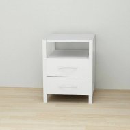Тумба універсальна Ferrum-decor Вів'єн 2/2 50x41x40 білий ДСП Біле 16мм (FRD-104161)