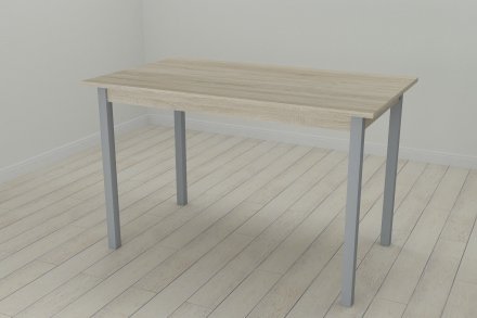 Стіл кухонний Ferrum-decor Маріо 75x120x80 Сірий ДСП Сонома 16мм (FRD-106334)
