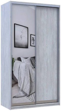 Шафа-купе Doros Сити Лайт Сосна Натти 1 ДСП / 1 дзеркало 120х60х225 (DRS-011959)