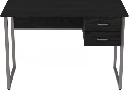 Комп'ютерний стіл Ferrum-decor Дакота 75x140x60 сірий ДСП Сосна Кембра 16мм (FRD-102324)