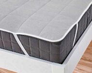 Наматрацник бязевий меланж Melange Cotton 160х190 см MCE160190