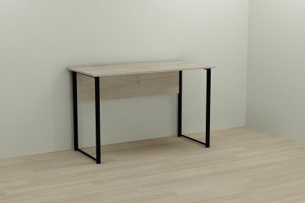 Письмовий стіл Ferrum-decor Курт 75x140x70 чорний ДСП Дуб Сонома 16мм (FRD-103943) Письмовий стіл Ferrum-decor Курт 75x140x70 чорний ДСП Дуб Сонома 16мм (FRD-103943)