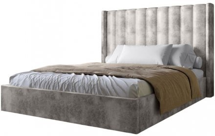 Двоспальне ліжко з підйомним механізмом LION Ніно 180x200 см SILK 104 Кавовий (LION-045024) Двоспальне ліжко з підйомним механізмом LION Ніно 180x200 см SILK 104 Кавовий (LION-045024)