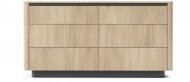 Комод Perfect Home Торро / Torro 6S/163 з 6 шухядами Дуб кремона/чорний (PFH-091416) Комод Perfect Home Торро / Torro 6S/163 з 6 шухядами Дуб кремона/чорний (PFH-091416)