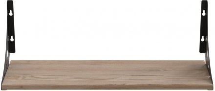 Полиця настінна Ferrum-decor Ханді 2 240x600x240 метал Чорний ДСП Дуб Сан-Марино 16 мм (FRD-102576) Полиця настінна Ferrum-decor Ханді 2 240x600x240 метал Чорний ДСП Дуб Сан-Марино 16 мм (FRD-102576)