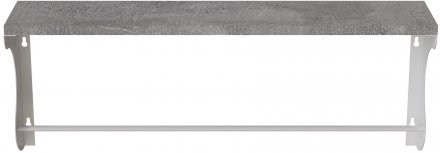 Полиця настінна Ferrum-decor Юзібі 270x700x150 метал Білий ДСП Бетон 16 мм (FRD-102708) Полиця настінна Ferrum-decor Юзібі 270x700x150 метал Білий ДСП Бетон 16 мм (FRD-102708)