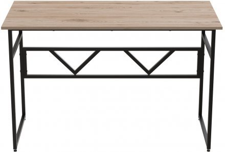 Комп'ютерний стіл Ferrum-decor Раян 76x120x60 чорний ДСП Дуб Сан-Марино 32мм (FRD-103689)