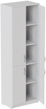 Шафа Анжело Ferrum-decor на 5 полиць з 4 дверима 1900x600x380 ДСП Біле 16 мм (FRD-105001)