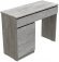 Стіл комп'ютерний Віто Ferrum-decor 750x1000x400 ДСП Бетон 16 мм (FRD-104823)