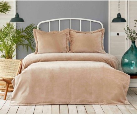 Покривало з наволочками Gabriel bej бежевий 230х240 см євро svt-2000022298667 Покривало з наволочками Gabriel bej бежевий 230х240 см євро svt-2000022298667