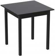 Стіл кухонний Ferrum-decor Дієго 75x70x70 Чорний ДСП Сосна Кембра 16мм (FRD-105710) Стіл кухонний Ferrum-decor Дієго 75x70x70 Чорний ДСП Сосна Кембра 16мм (FRD-105710)