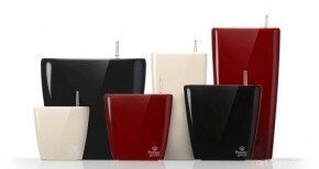 Розумний вазон Quadrato Flower Lover 34 см червоний глянсовий 41116641