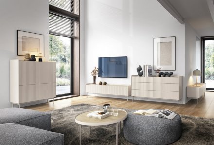 Комод Perfect Home Левел / Level з 6 шухлядами 6S/153 Беж/дуб сканді (PFH-091156) Комод Perfect Home Левел / Level з 6 шухлядами 6S/153 Беж/дуб сканді (PFH-091156)