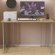 Письмовий стіл Ferrum-decor Ханна 75x140x60 сірий ДСП Дуб Сонома 16мм (FRD-101412)