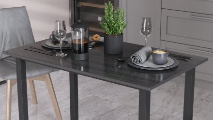 Стіл універсальний Knap Ferrum-decor 750x1200x600 Чорний метал ДСП Сосна Кембра 16 мм (FRD-106353) Стіл універсальний Knap Ferrum-decor 750x1200x600 Чорний метал ДСП Сосна Кембра 16 мм (FRD-106353)